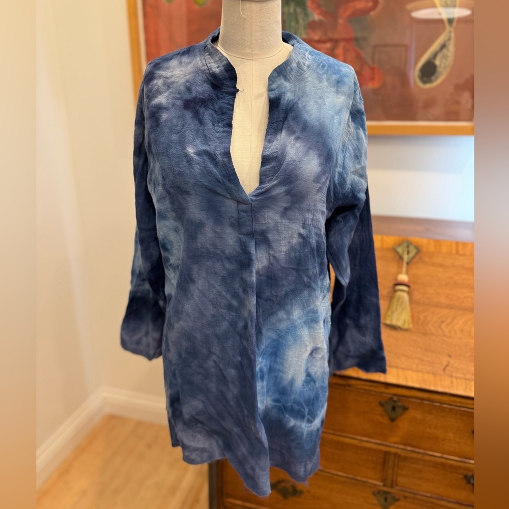 LOVE TANJANE Gauze Tunic - Full Moon